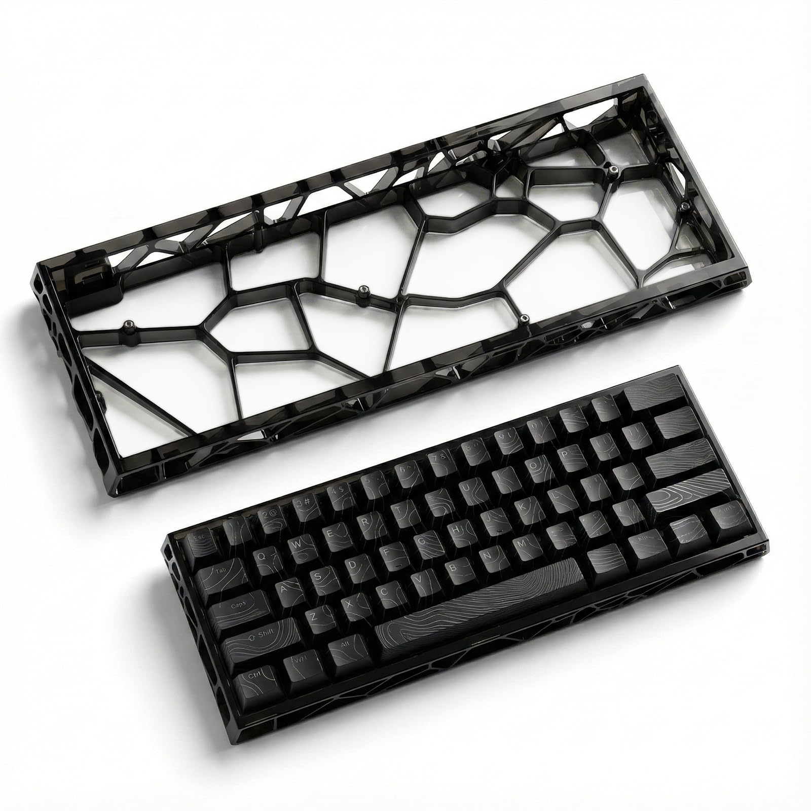 キーボード WOOTING 60HE case + Key Caps My Wooting 60HE looks DELICIOUS! - New Keycaps + FAVORITE SETTINGS